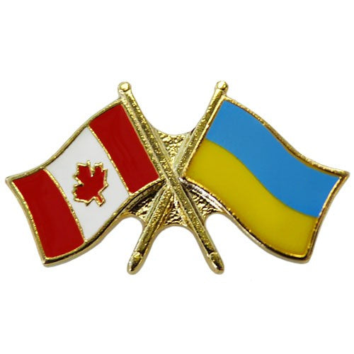We Stand With Ukraine Pin